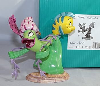 Pee 　WDCC リトル・マーメイド フランダー ファダンゴ WDCC リトル・マーメイド フランダー ファダンゴ フィギュア